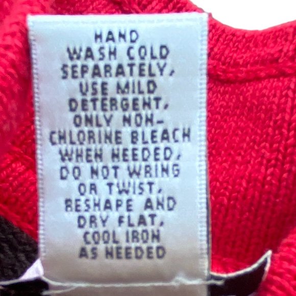 Vintage Breckenridge Embroidered Christmas Cardigan Black Zip Sz XL - Picture 11 of 13